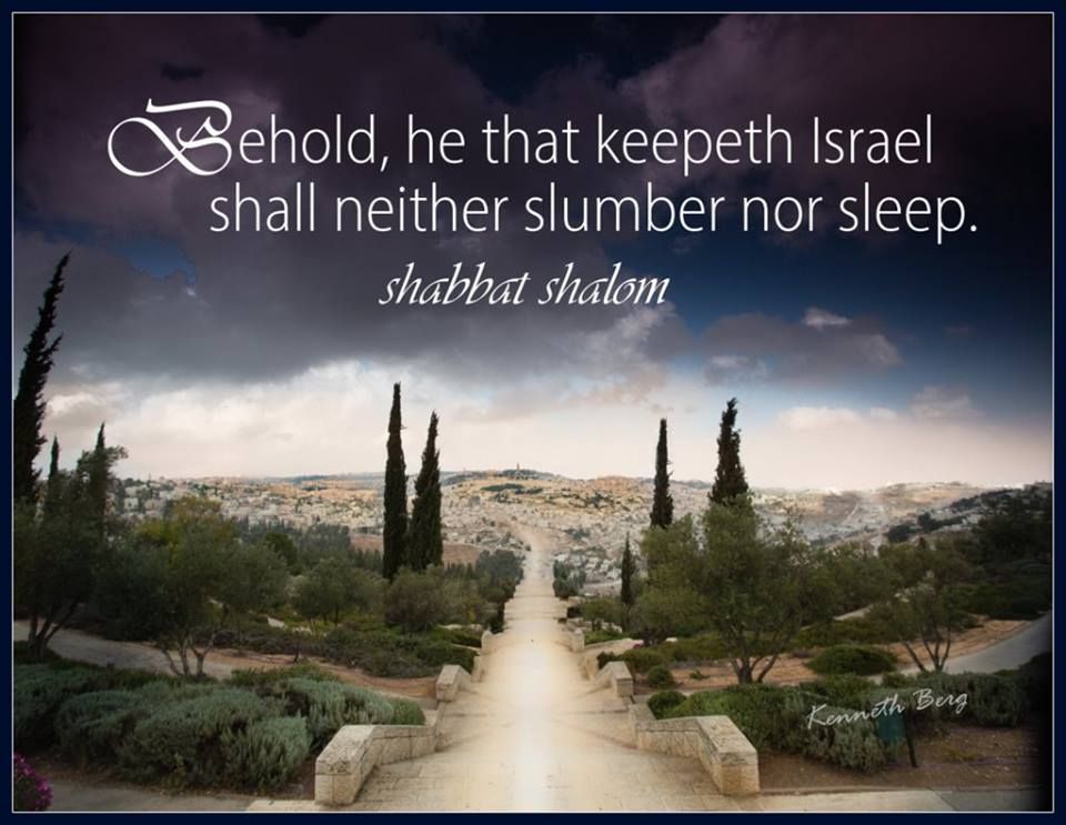 Shalom Israel - Peace Israel Greeting Card by Baruch-Haba